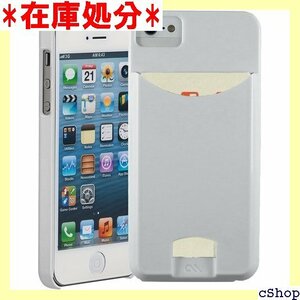 Case-Mate 日本 iPhoneSE / 5s ロッシーホワイト カードホルダー つき CM025681 2