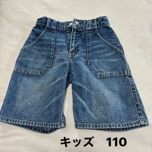 キッズ　Levi's リーバイス　ハーフデニムパンツ　サイズ110