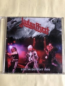 JUDAS PRIEST DVD VIDEO LIVE IN DETROIT 1990 1枚組　同梱可能