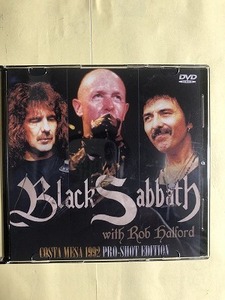 BLACK SABBATH DVD VIDEO WITH ROB HALFORD Costa Mesa, CA, USA 1992 1枚組　同梱可能