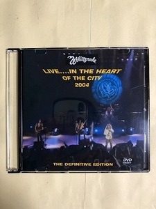 WHITESNAKE DVD VIDEO Live... In the Heart Of The City 2004 1枚組　同梱可能