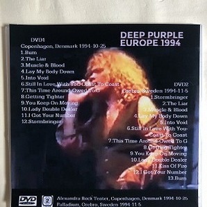 GLENN HUGHES DVD VIDEO DEEP PURPLE EUROPE 1994 2枚組 同梱可能の画像2
