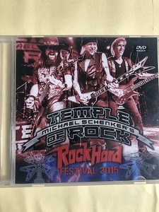 Michael Schenker DVD VIDEO Temple Of Rock - Rock Hard Festival 2015 1枚組　同梱可能