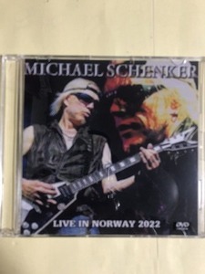 Michael Schenker Group DVD VIDEO Live in Norway 2022 1枚組　同梱可能