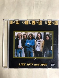 IAN GILLAN BNAD DVD VIDEO LIVE AT 1977 & 1990 1枚組　同梱可能