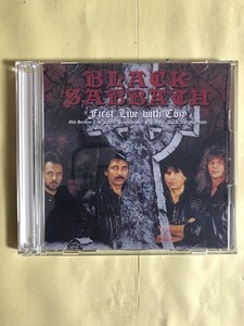 BLACK SABBATH CD FIRST LIVE WITH COZY 1989 2枚組　同梱可能