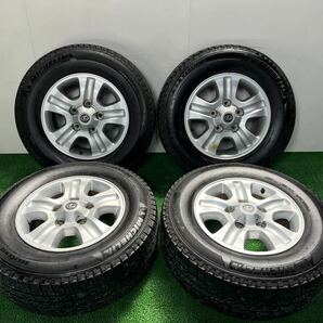 【管理番号 244-13】トヨタ ランクル100 中期 純正 17インチ 8J +60 PCD150-5H 265/65R17 ミシュラン ハイラックス ランクル 等の画像1