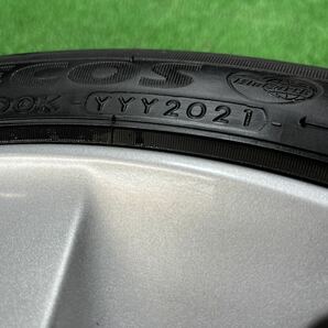 【管理番号 243-41】 トヨタ プリウス ZVW30 ツーリング 純正アルミホイール 17×7J +50 PCD 100-5H 215/45R17 YOKOHAMA 2021年製の画像7