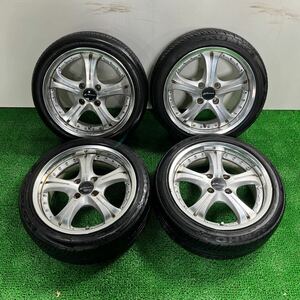 1円スタート 【管理番号242-34】SSR ヴィエナ クラージェ 15インチ 6JJ +38 PCD100 4穴 165/50R15 ワゴンR エブリィ ムーヴ ミラ等