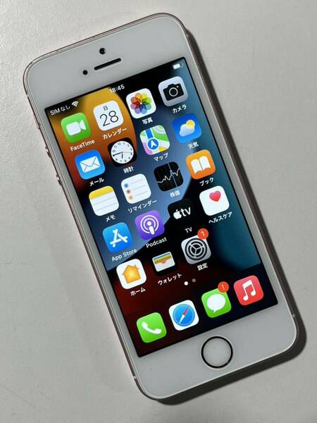 Apple iPhone SE 64GB RoseGold SIMフリー スマートフォン