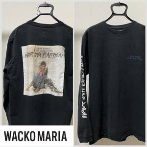 WACKO MARIA Wacko Maria 19ss WAR INA BABYLON L/S TEE BLACK