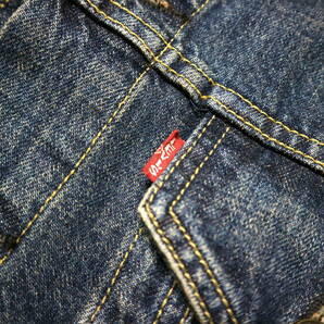 かなり良好！◆’97年 香港製 Levi's リーバイス 71557-02 デニムジャケット◆42/ゆったりL-LLサイズ相当（身長178-180センチ位）の画像5