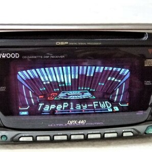 ★ KENWOOD CD/カセットプレーヤー DPX-４４０ グライコ O/H済み 完動品 ★の画像3