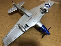 FMS 電動スケール機 800mmスパン P-51 マスタング PNP スケール脚　中古機 動作確認済_画像7