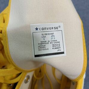 CONVERSE ALL STAR ハイカット（イエロー）の画像6