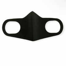 ウレタンファッションマスク　ブラック　5枚セット　花粉　ほこり　マスク　黒　セット　ファッションマスク　洗える_画像3