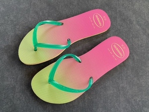 Havaianas ハワイアナス　サンダル レディース サンセット サンダル USA7/8W　EUR39/40