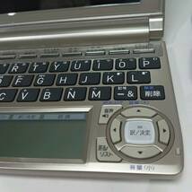 【美品】CASIO カシオ 電子辞書 EX-word エクスワード 第二外国語など多種 XD-A6500 シャンパンゴールド 家庭医学 百科事典 趣味_画像4