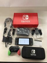 ★ Switchスイッチ本体セット HAC-001 ニンテンドースイッチ 任天堂 コントローラー Nintendo 初期化済み_画像1