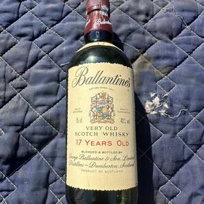 未開封 Ballantine 古酒 スコッチウイスキー 17 YEARS OLD バランタイン 75cl 43% の画像1