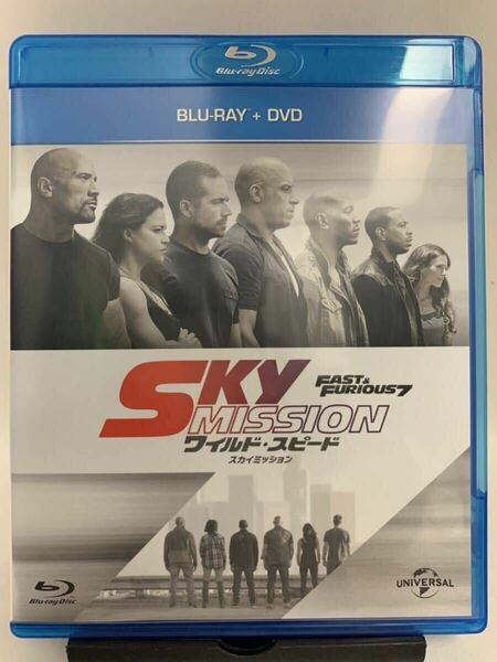 ☆マンガ・ＤＶＤセール☆ ワイルドスピード SKY MISSION ブルーレイ+DVDセット Blu-ray