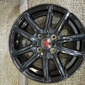 SEIN SS 14×5J 4H PCD 100 OFFSET+42 4本 14インチアルミホイール 850 (沖縄県・離島は発送不可)の画像2