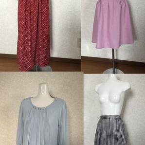 ① ２３着（新品２着）axes femmeユニクロ等 各ブランド レディース Ｍ～ＸＬ ３Ｌ 大きいサイズ セット まとめ 福袋 春夏 の画像2