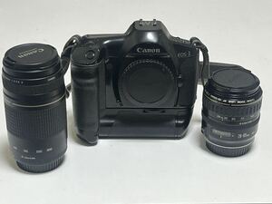 Canon EOS-1HS ズームレンズ2本セット　完動品　BCエラーなし