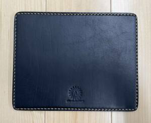 [ new goods unused ] mouse pad Tochigi leather original leather black 