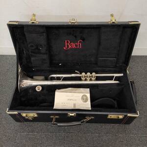 S644-K51-649 Bach バック トランペット 180 ML 37 SP 選定書 ハードケース付き 管楽器 ブラスバンド ジャズ 吹奏楽 音楽