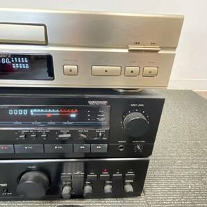 U428-K46-1187 DENON オーディオ 3点セット DCD-735 DR-M25HX PMA-390Ⅱ CDプレーヤー カセットデッキ プリメインアンプ リモコン付 通電OKの画像9