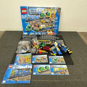 W431-K46-1131 LEGO CITY レゴ シティ 60052 シティ カーゴトレイン 貨物列車 ディーゼル機関車 電気機関車 貨車 タンクの画像1