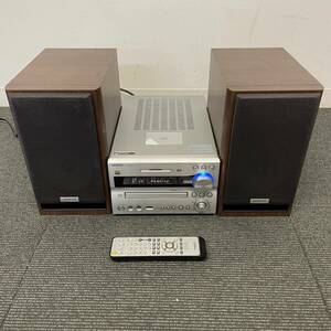 T831-K46-1156 ONKYO Onkyo NFR-7TX mini component D-NFR7TX speaker remote control attaching electrification / sound out OK