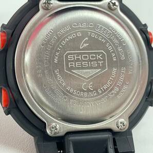 S238-O32-1227 CASIO カシオ G-SHOCK ジーショック AWG-M520 PROTECTION アナデジ ブラック タフソーラー メンズ腕時計 稼働の画像7