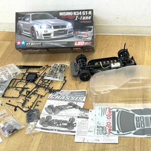 W306-K22-6067 TAMIYA タミヤ NISMO ニスモ R34 GT-R Zチューン 1/10伝道RC 4WDレーシングカー TT-01 CHASSISの画像1