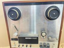 X209-K32-4150 TEAC ティアック A-7010 STEREO TAPE DECK オープンリールデッキ 通電確認OK_画像2