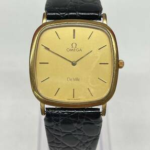 S232-O18-2765 OMEGA オメガ Ω メンズ腕時計 De Ville デビル クォーツ 2針の画像2