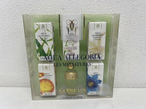 【BF-8014】【１円〜】香水 GUERLAIN PARIS AQUA ALLEGORIA 5本セット 5×7.5ml ほぼ未使用 現状品 中古 五種類