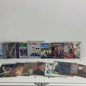 【BF-8244a】１円～ レコードおまとめ 計67枚 邦楽 洋楽 昭和歌謡 嗜好品 動作未確認 八代亜紀 加山雄三 西田敏行 ジョンレノン 森進一の画像7