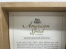 【BF-8428】【1円〜】木箱付き ワイルドターキー 15年 WILDTURKEY AmericanSpirit bourbon whiskey 750ml 50％ 未開栓_画像9