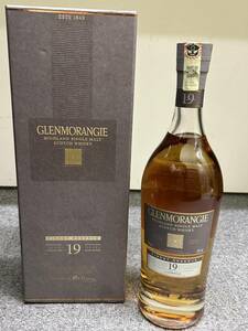 【JV7016】1円スタート 未開栓 GLENMORANGIE グレンモーレンジィ 19年 ファイネストリザーブ ウイスキー 700ml 43% 箱付 酒 未開封 保管品