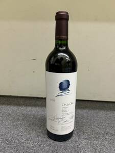 【JV7356】1円スタート OPUS ONE オーパスワン 2015年 750ml 15% ワイン WINE R.モンダヴィ&B.P.ロートシルト お酒 L280817 保管品