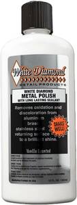 ホワイトダイヤモンド メタルポリッシュ 355ml 金属磨き 研磨剤 コンパウンド バイク トラック メンテナンス