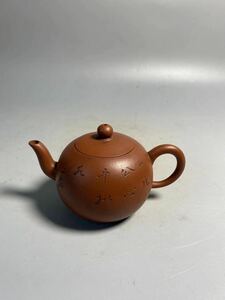 旧家蔵出 清朝期 陶磁器 朱泥 紫泥 白泥 急須 唐物 茶壷 煎茶道具 中国宜興 紫砂 中国美術 中国古玩