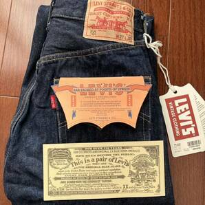 【米国製】LEVI’s LVC 501 66モデル　ホワイトオーク製コーンデニム