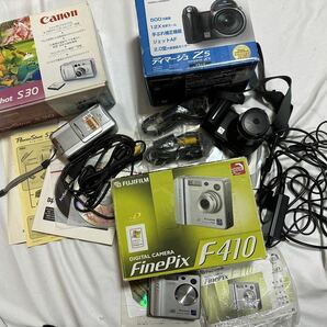 デジ2484②ジャンク品 デジタルカメラ ビデオカメラ 53個まとめ Canon IXY CASIO EXLIM Nikon COOLPIX FinePix cyber-shot Panasonic LUMIXの画像10