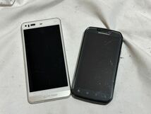 ジャンク品　通電確認のみ スマホ AQUOS PHONE SERIE SHL23★MOTOROLA PHOTON ISW11M au_画像1