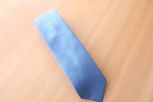  Calvin Klein *.. light blue slim necktie silk plain * beautiful goods 