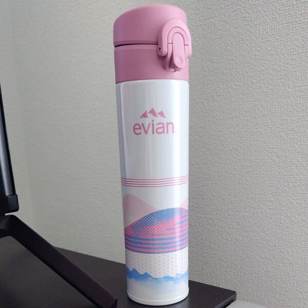 アフタヌーンティー エビアンコラボ限定品完売 サーモスステンレスボトル0.4l