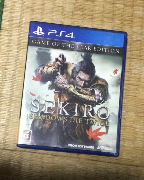  送料込　PS4 SEKIRO GAME OF THE YEAR EDITION セキロ　